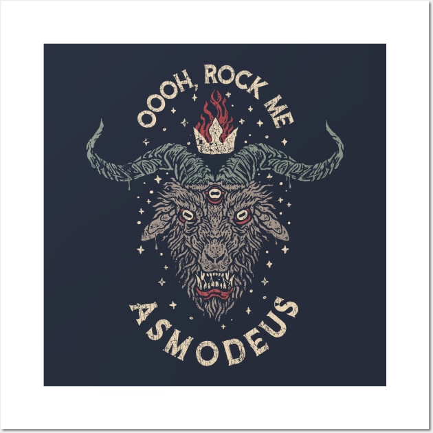 Rock Me Asmodeus Wall Art by KennefRiggles